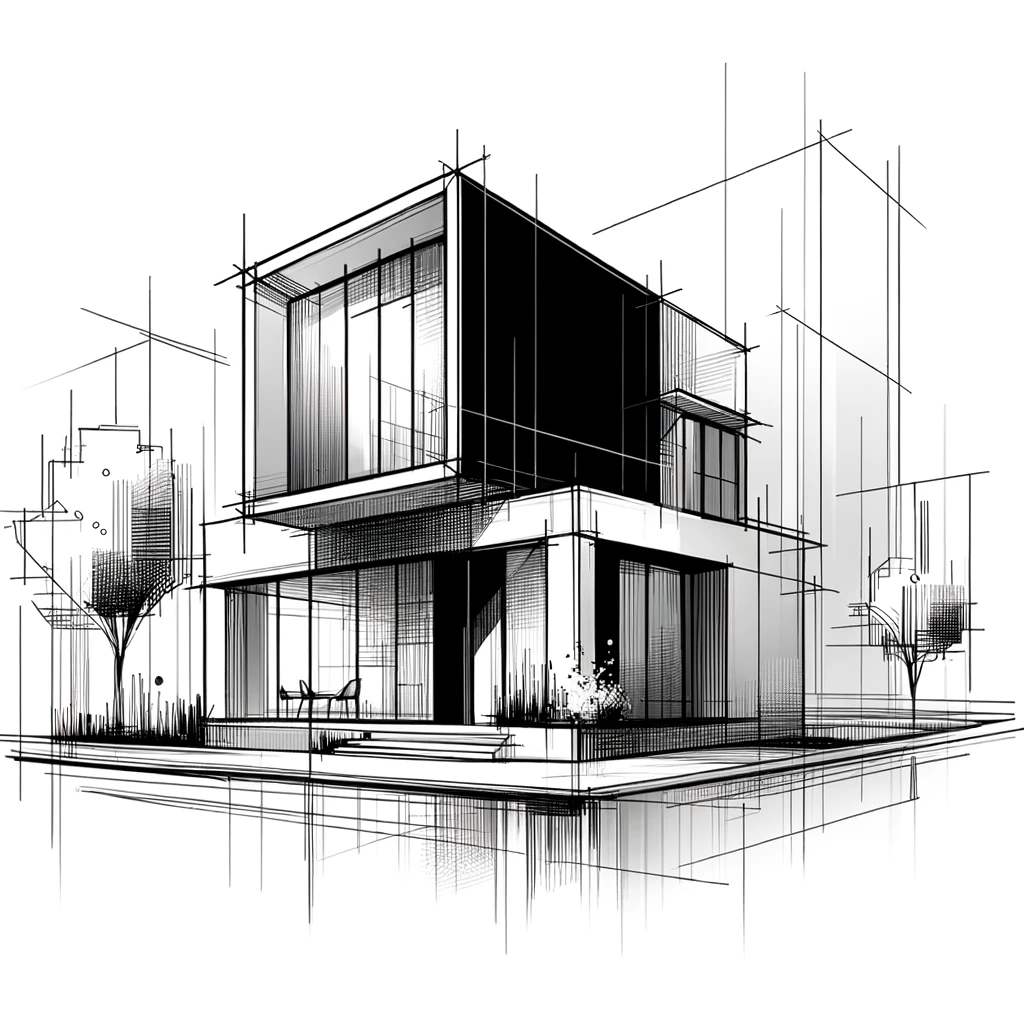 Architektur Vektor Illustration